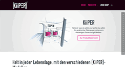 Desktop Screenshot of kiiper.com